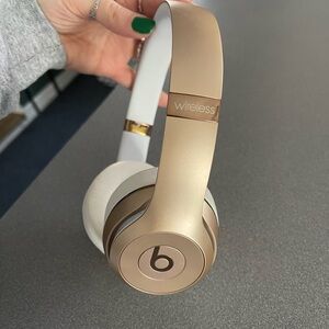 Beats Wireless Gold Headphones (see description)